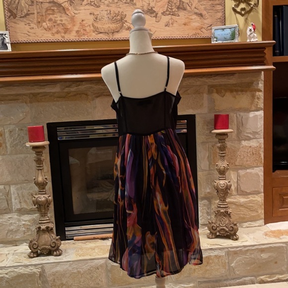 NWOT Stunning “Watercolor” Camila Tree Dress Sz M - Picture 2 of 16